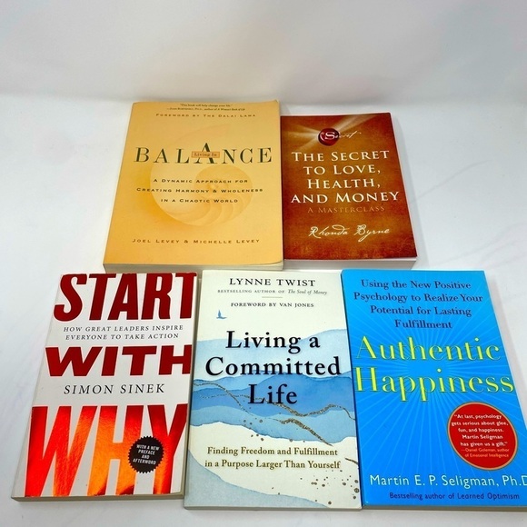 Bundle of 5 Lifestyle & Motivational Books - Picture 1 of 3